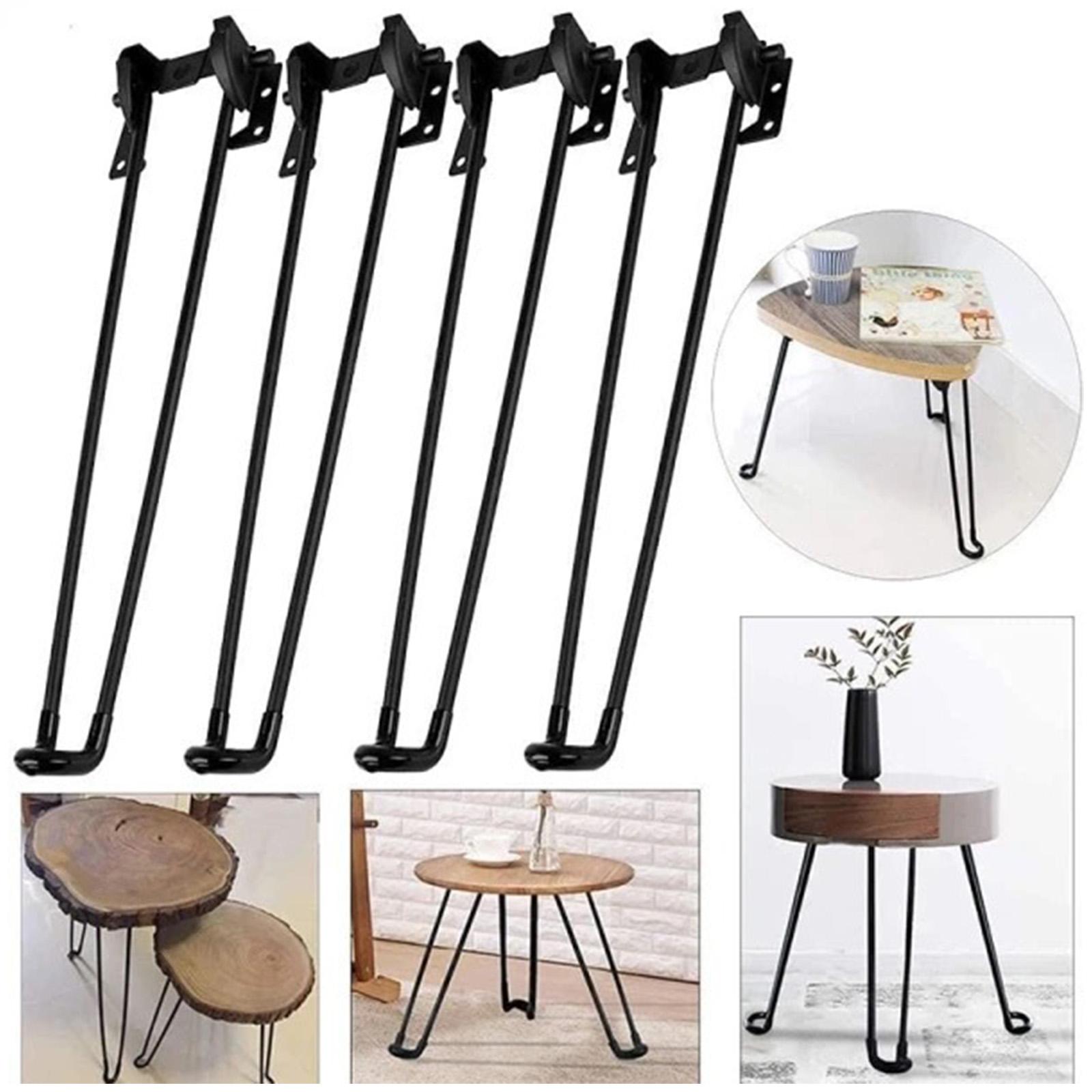 Outdoor Furniture Diy - ขาโต๊ะพับได้ 4 ขา อุปกรณ์เสริมสำหรับงาน DIY ที่บ้าน