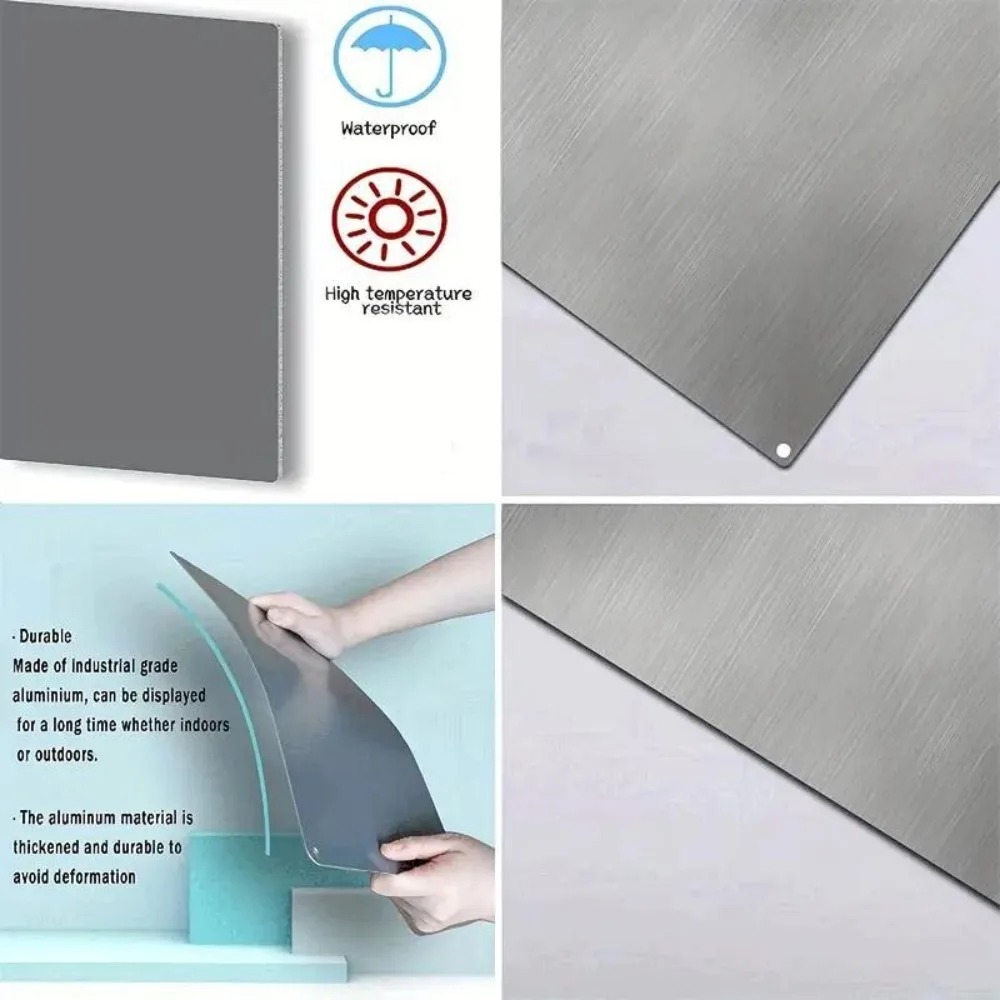 ป้ายโลหะติดผนังแบบแบน 2 มิติ ก - Outdoor Furniture Metal บทวิจารณ์และราคา