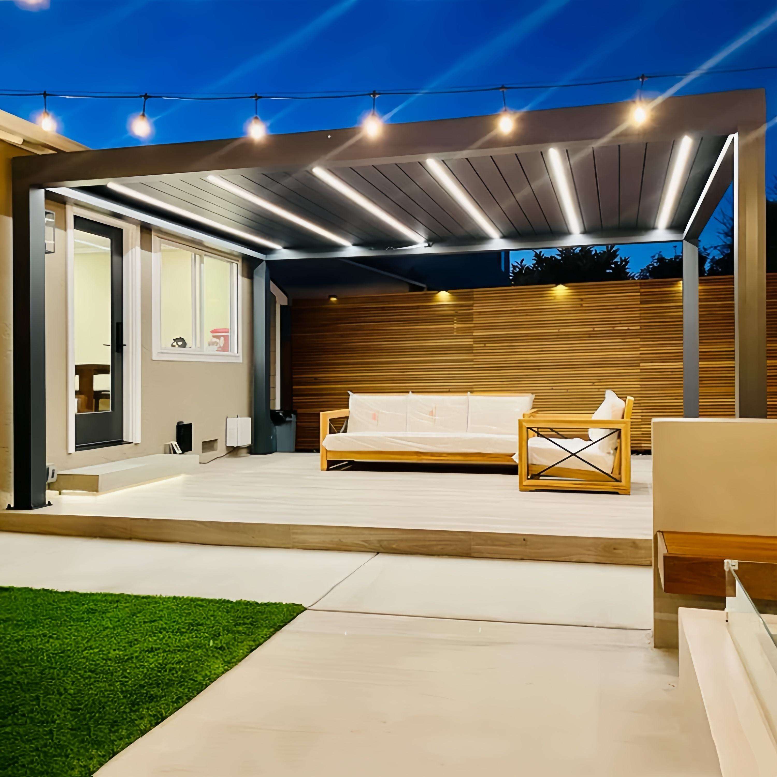 ศาลาอลูมิเนียมอัลลอยด์สำหรับสร - Outdoor Furniture Metal บทวิจารณ์และราคา