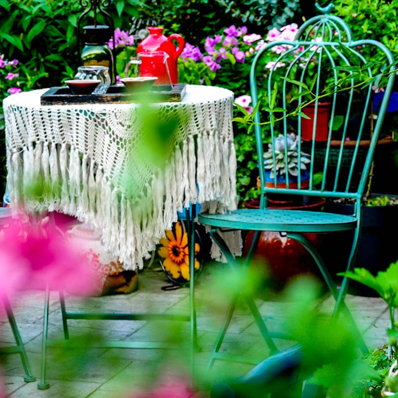ลานกลางแจ้งเก้าอี้สวนเหล็กกลวง - Outdoor Furniture Metal Chairs บทวิจารณ์และราคา