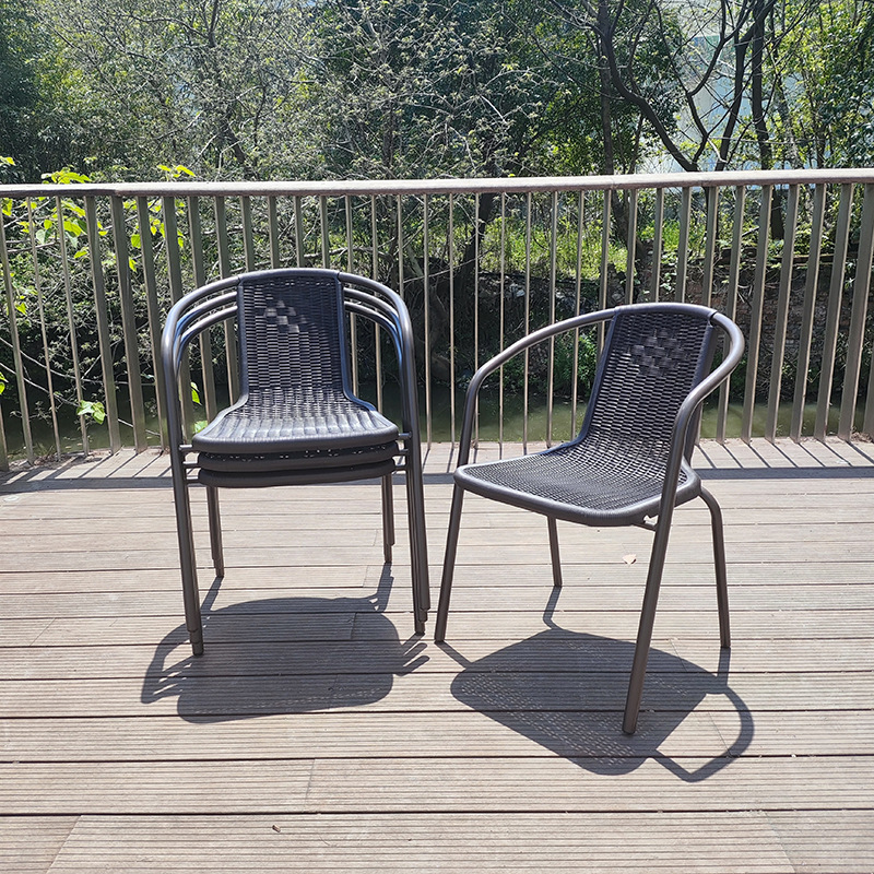 เก้าอี้พลาสติกกันน้ำสำหรับกลาง - Outdoor Furniture Metal Chairs บทวิจารณ์และราคา