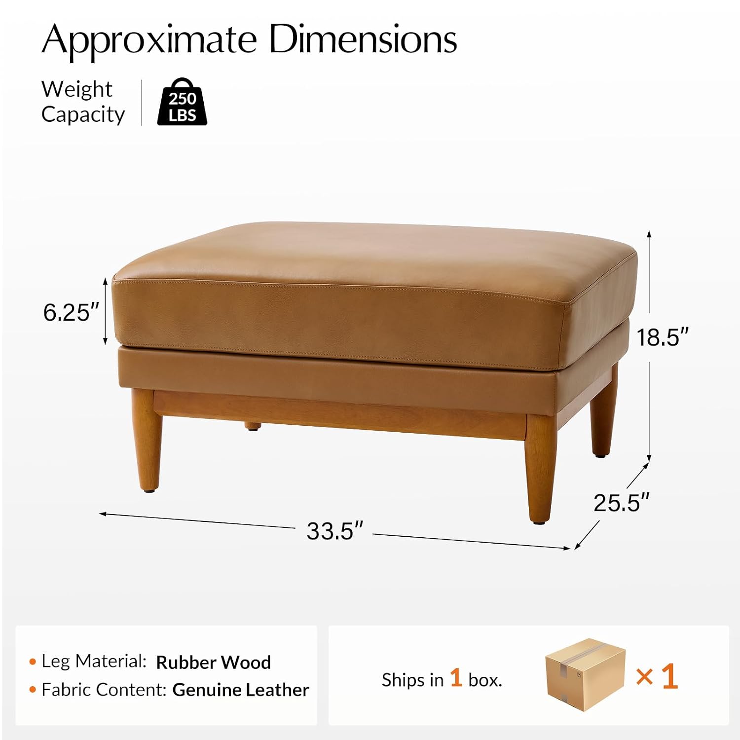 โต๊ะกาแฟออตโตมันหนังแท้ ขนาด 3 - Outdoor Furniture Wood บทวิจารณ์และราคา