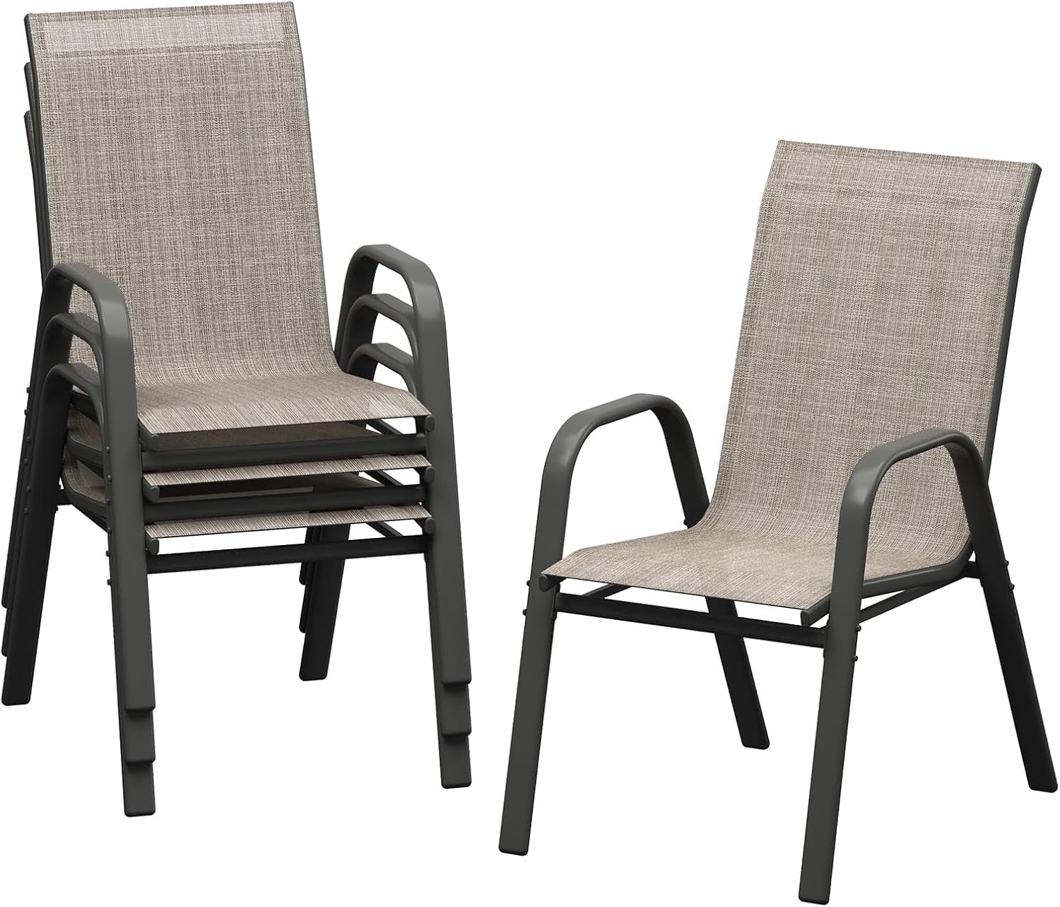 ชุดเก้าอี้รับประทานอาหารกลางแจ - Outdoor Furniture Metal Chairs บทวิจารณ์และราคา